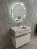 روشویی سرامیکی همراه با کابین pvc - تصویر 2